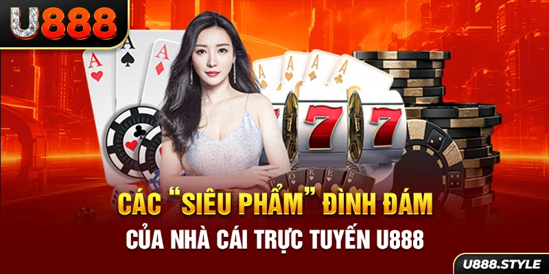 Các “siêu phẩm” đình đám của nhà cái trực tuyến U888