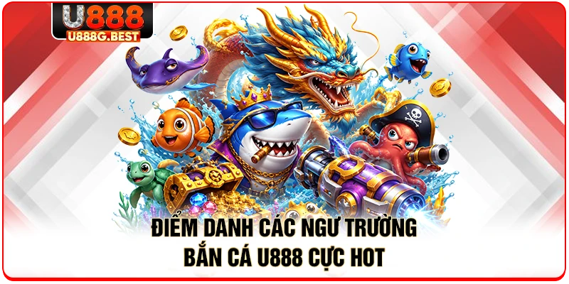 Điểm danh các ngư trường bắn cá U888 cực hot
