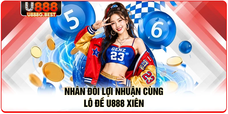 Nhân đôi lợi nhuận cùng lô đề U888 xiên 